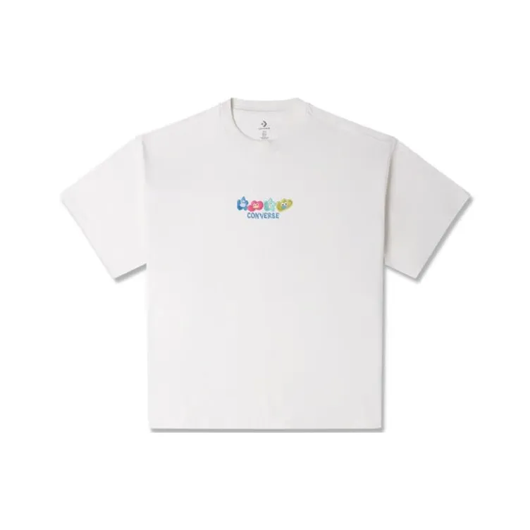 Converse T Shirts Men White-0