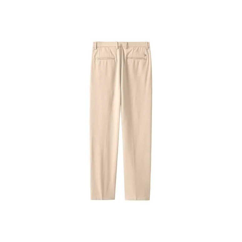 WILLIAM FOX&SONS Casual Straight Fit Pants For Men With Single Pleat For A Touch Of Elegance Unisex-1