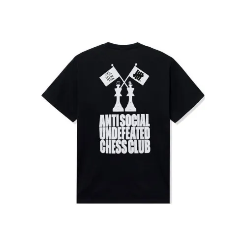 Anti Social Social Club X UNDEFEATED T Shirts Unisex