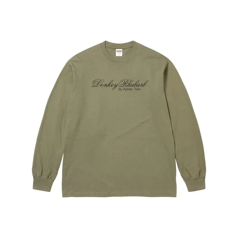 Supreme Aphex Twin Donkey Rhubarb L/S Tee-5