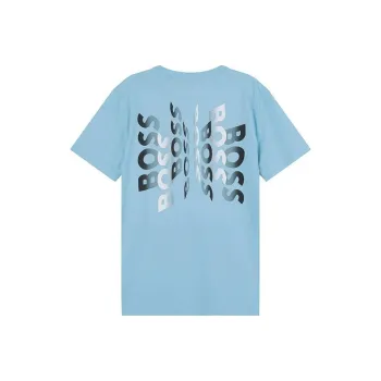 HUGO BOSS T Shirts Men Light Blue
