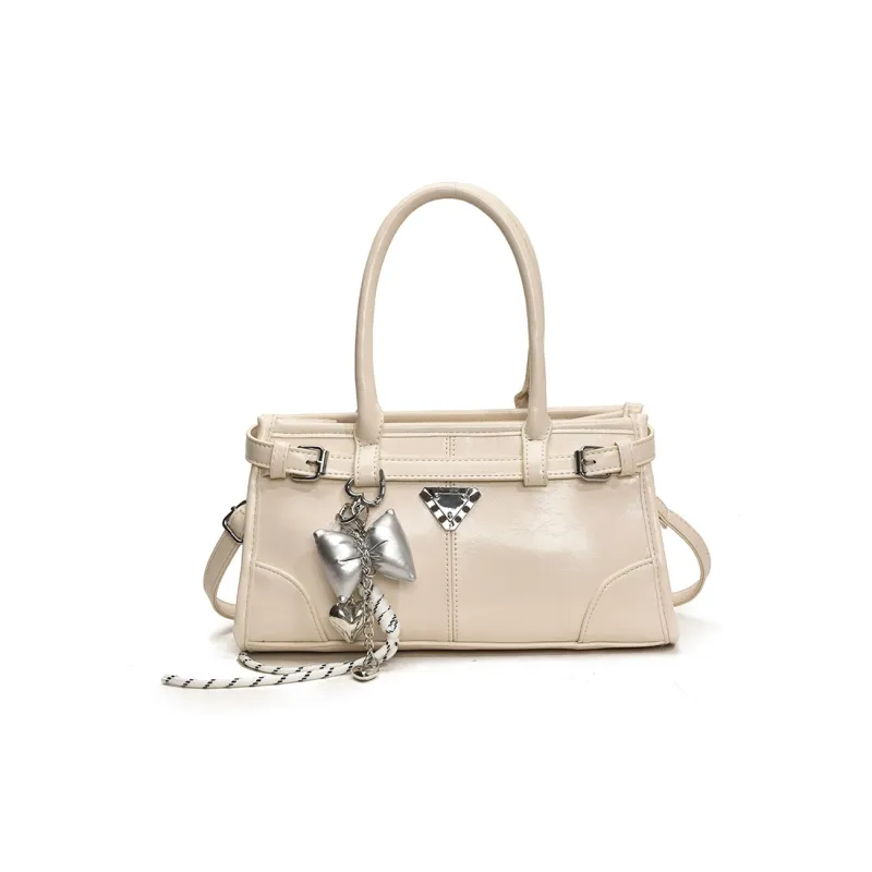 Yalu PU Crossbody Handbag Women's White/Silver/Pink/Blue/Black-1