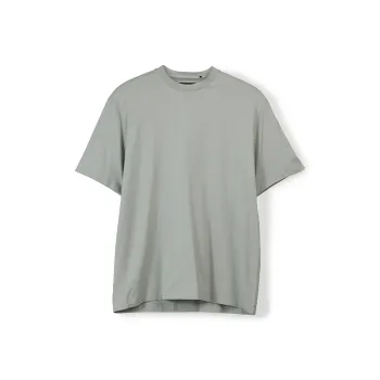 Y 3 T Shirts Unisex Light Gray