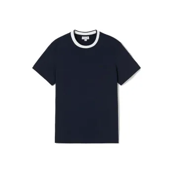 LACOSTE T Shirts Men Navy Blue