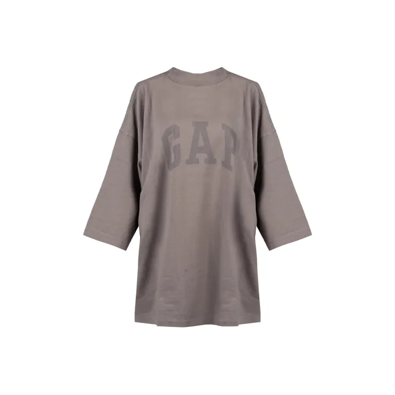 Balenciaga X Gap X YEEZY T Shirts Unisex Gray-0