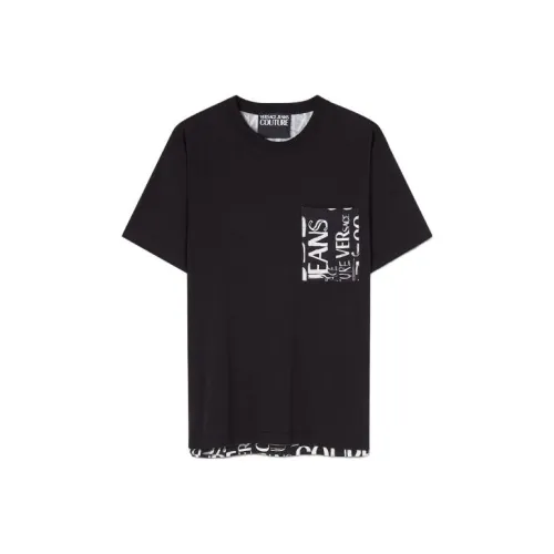 VERSACE JEANS COUTURE All over Logo print T shirt