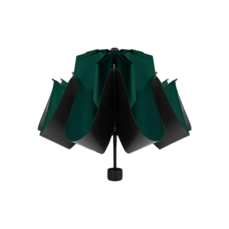 FEINUO Manual Model Sunny And Rainy Dual Use Umbrella Foldable Thickened Vinyl Sun Protection Canopy-7