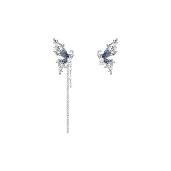 Masw Sparkling And Eye Catching Fashion Stud Earrings Women's