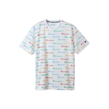 Champion Crew Neck Fitted Straight Short Sleeved T Shirt Japan Version Men's