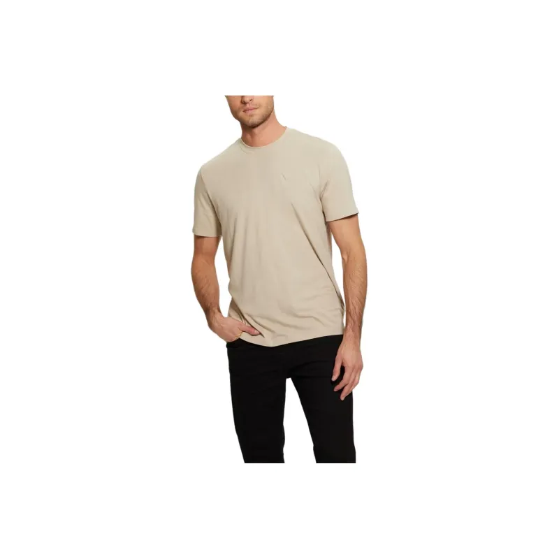 GUESS Eco Hedley Tee T-Shirt Men's Brown-0