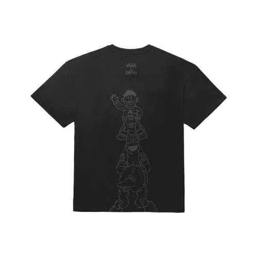 Sesame Street X Vans T Shirts Unisex Black