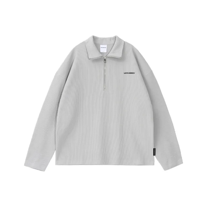 UNTILWERICH Long Sleeved T Shirts Unisex-4