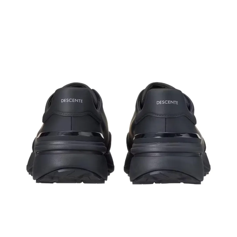 DESCENTE ALLTERRAIN Anti Slip Wear Resistant Low Top Running Shoes Men's Black-4