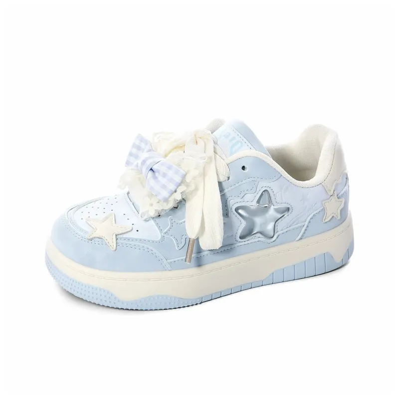 KAAVER OTTO Skateboard Shoes Women's Low Top White-29