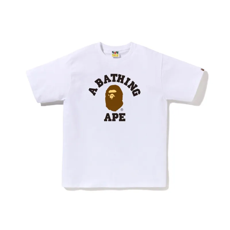 Bape Glitter College Tee-5