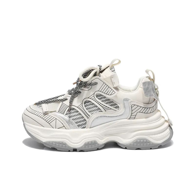 Dawei's House Low Top Chunky Sneakers Women's-6