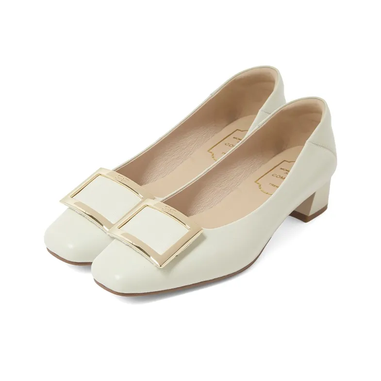 COMELY Melody Collection Chunky Heel High Heels Women's-7