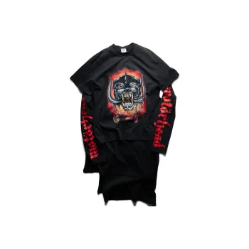 Vetements Motorhead Layered T Shirt Dress