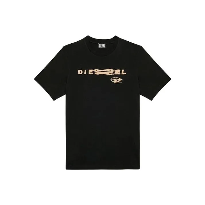 DIESEL T Shirts Men Black-0