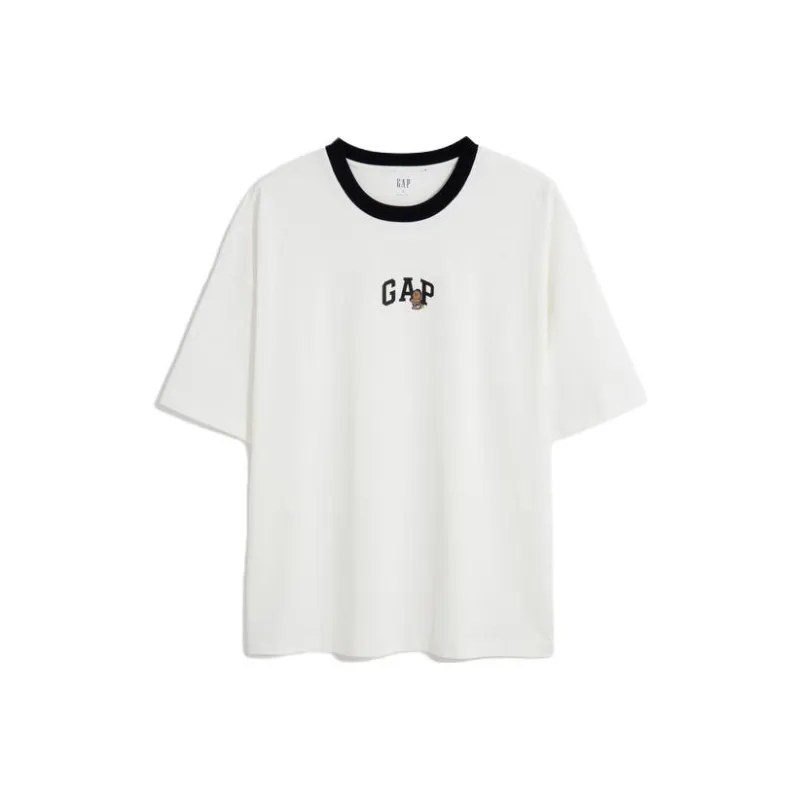 GAP T-Shirts Men White-0