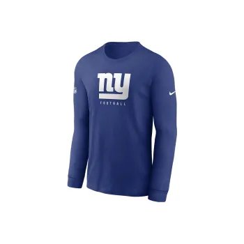 Nike New York Giants Sideline Team Issue Men's Nike Dri FIT Nfl Long Sleeve T Shirt