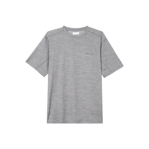 Columbia T Shirts Men Gray