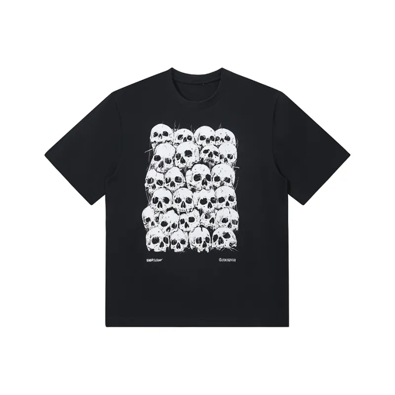 Thrillscrew T-Shirts Unisex Black-0