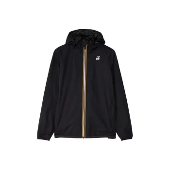 K WAY P. Lily Plus 2. Reversible Zipped Hooded Jacket