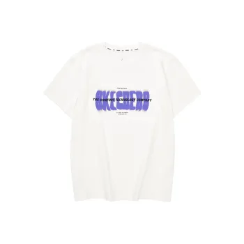 Skechers SS24 T Shirt Unisex Marshmallow White