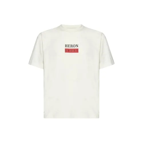 HERON PRESTON T Shirts Men Ivory