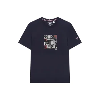 FILA T Shirts Men Legend Blue