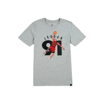 JORDAN Air JORDAN 6 T Shirts Men Gray