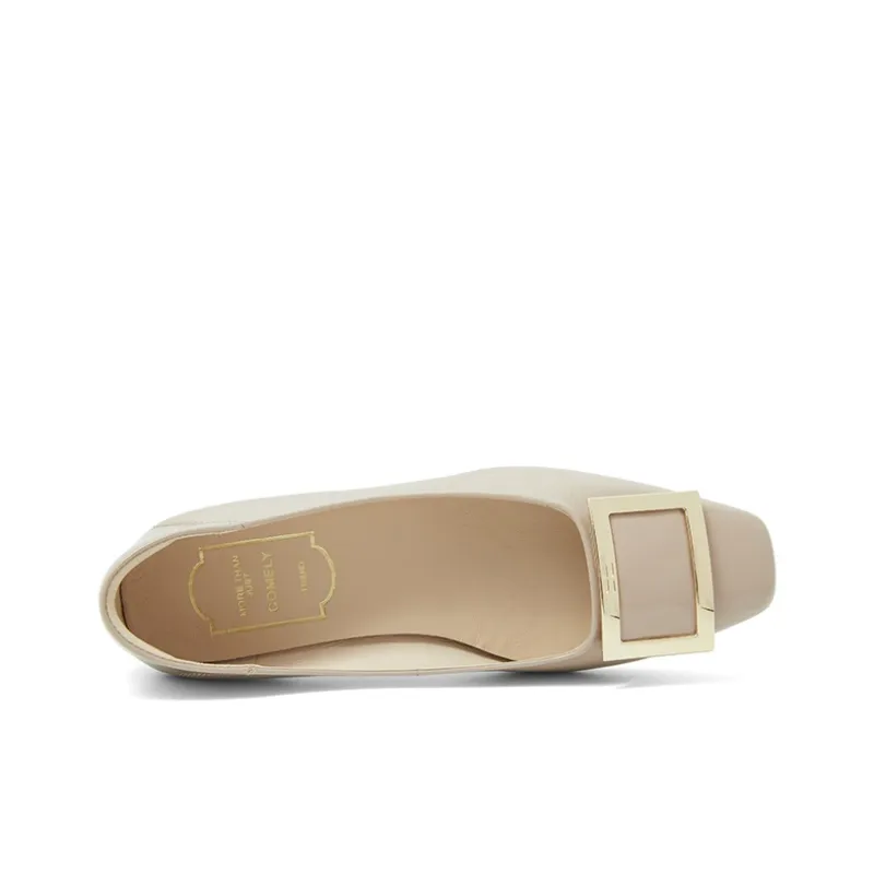 COMELY Melody Collection Chunky Heel High Heels Women's-18