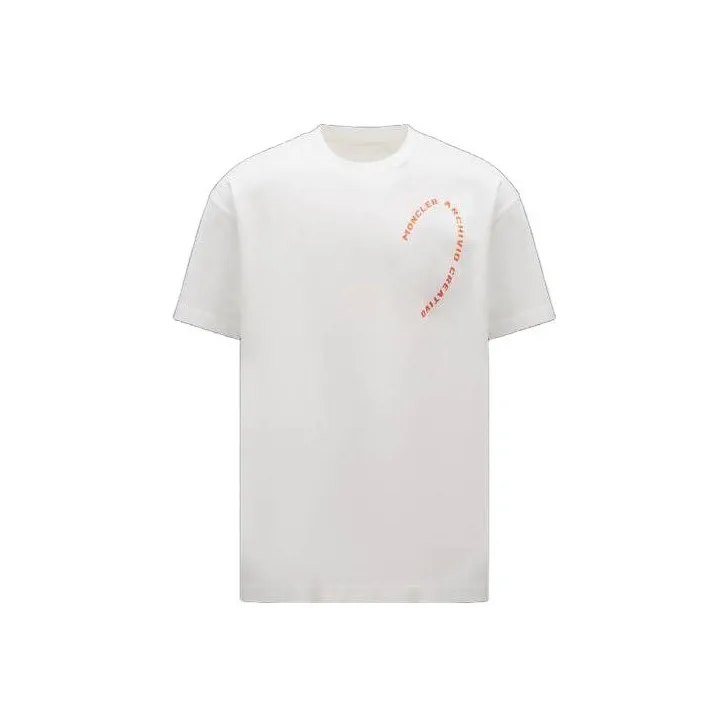 Moncler T Shirts Men White-0