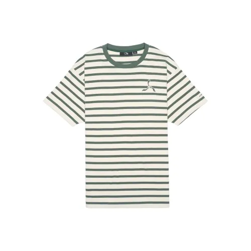 LI NING 1990 Classic Collection T Shirts Men Manor Green