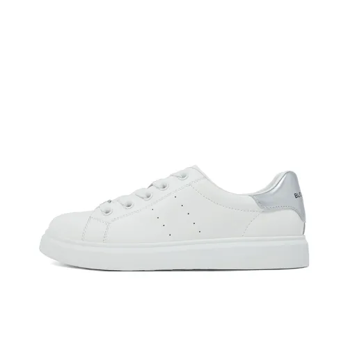 COMELY Anti Slip Wear Resistant Low Top Skateboard Shoes Women's Ecru