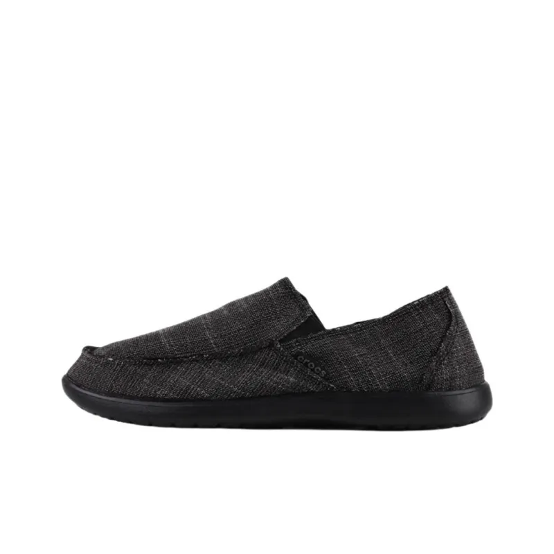 Crocs Santa Cruz Low Top Casual Shoes Men's Black-0