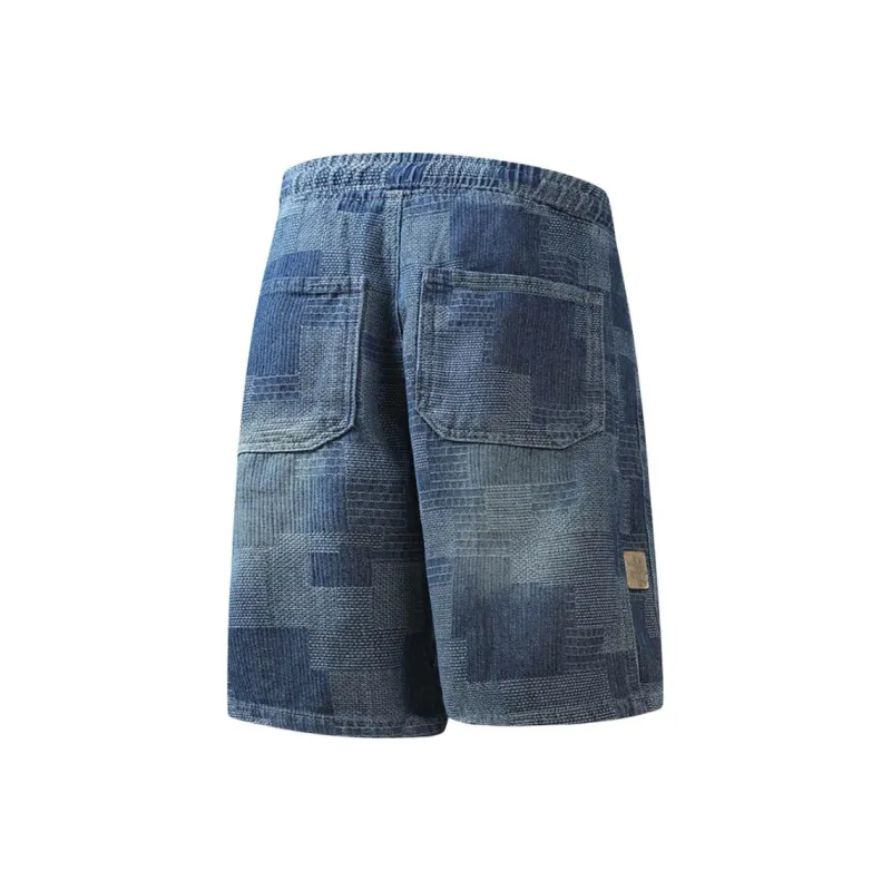 WJBS Denim Shorts Women's Blue-1