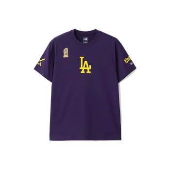 New Era New Era X MLB Co brand T Shirt Unisex Purple