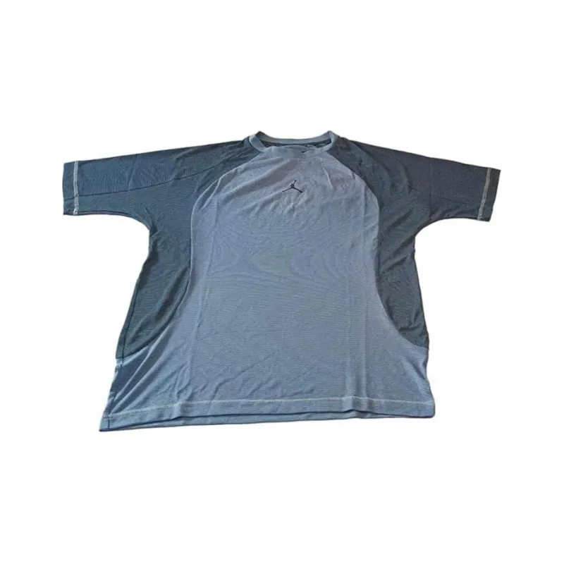 Jordan T Shirts Men Work Blue-0