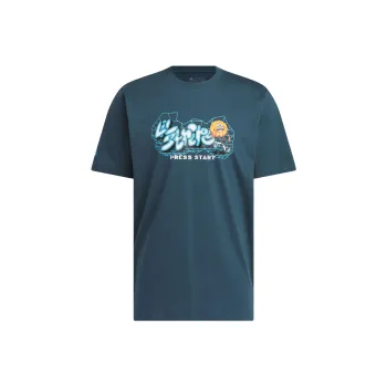 Adidas T Shirts Men Arctic Ocean Blue