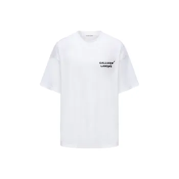 GALLIANO LANDOR T Shirt Unisex White