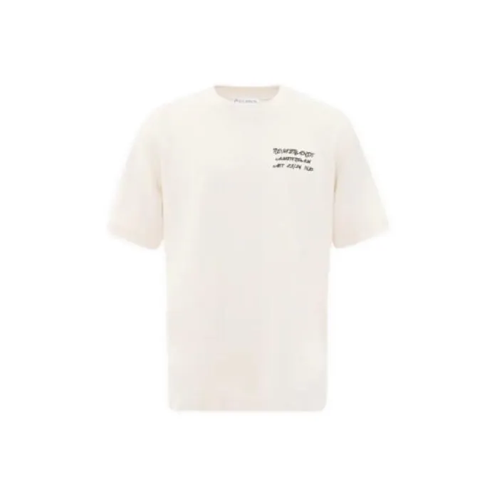 JW Anderson JW Anderson Rembrandt T-Shirts Unisex Ecru-0
