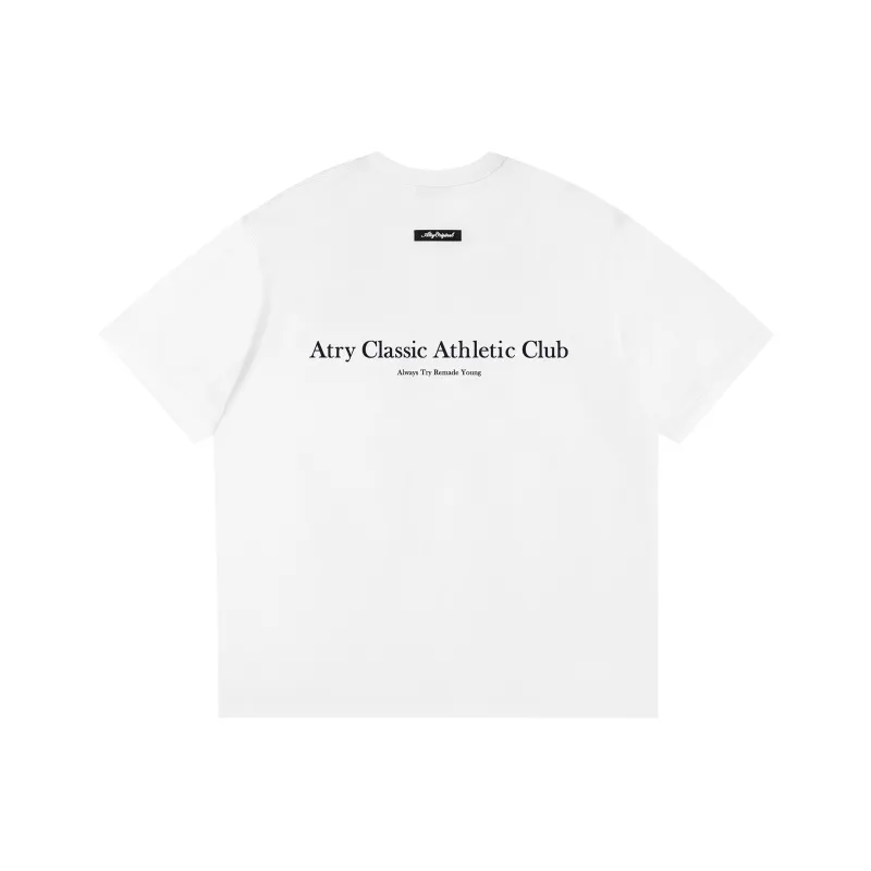 Atry Alphabet Slogan Series T Shirts Unisex-4