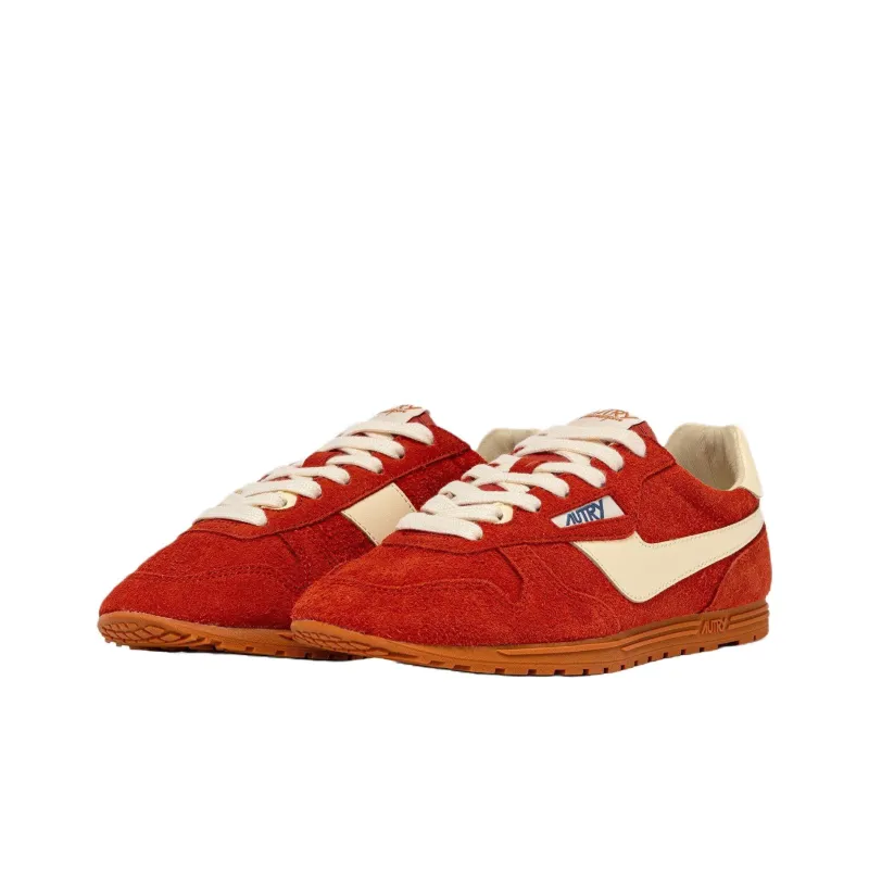 AUTRY Windspin Low Top Casual Shoes Men's Red-2