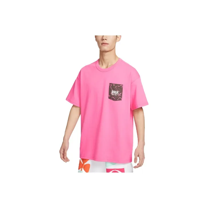 Nike T Shirt Men's Light Purple Pink-0