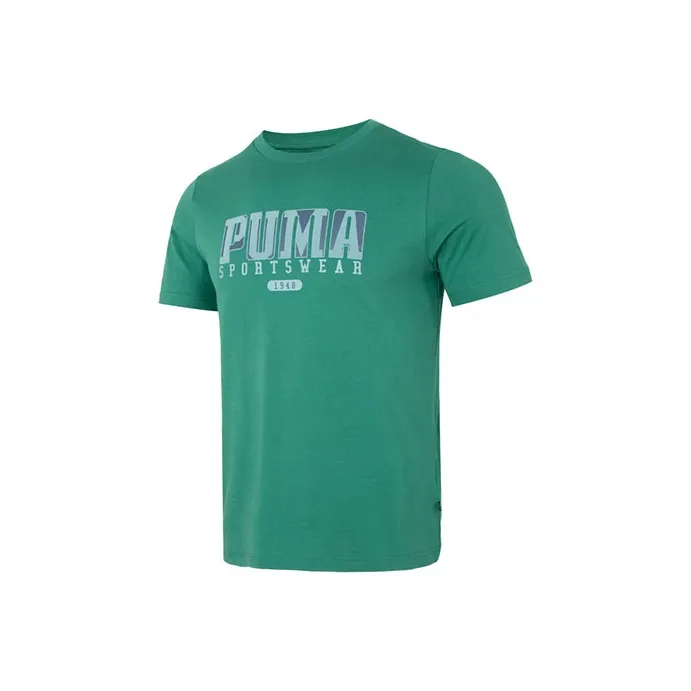 PUMA T Shirts Men Dark Green-0
