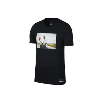 Jordan RETRO 13 T Shirt Men's Black