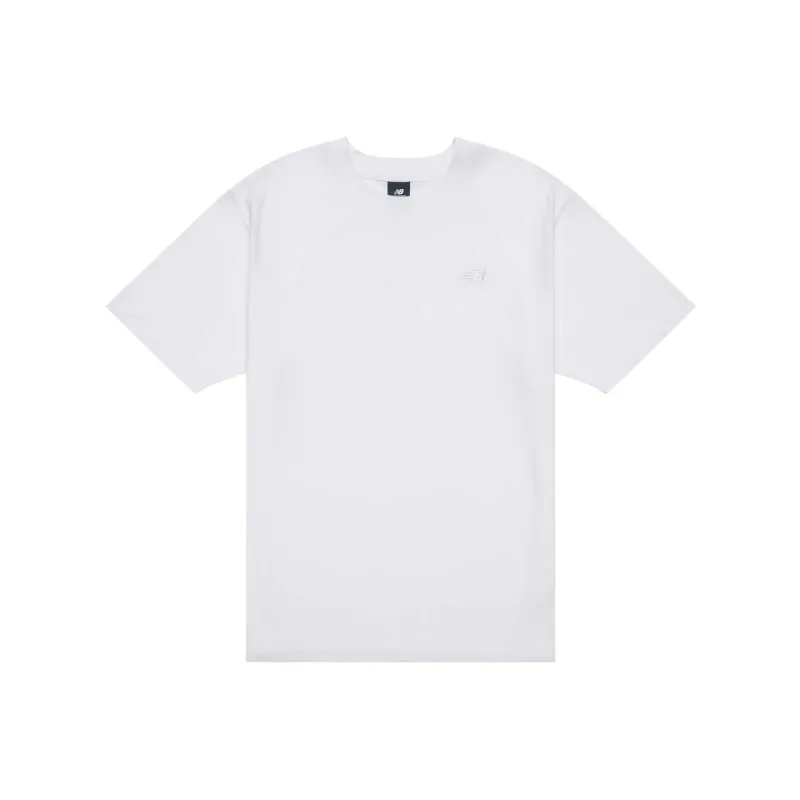 New Balance NB 100% Cotton T Shirt Men's White-0