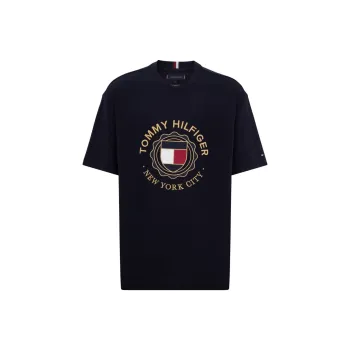 Tommy Hilfiger T Shirts Men Navy Blue DW5